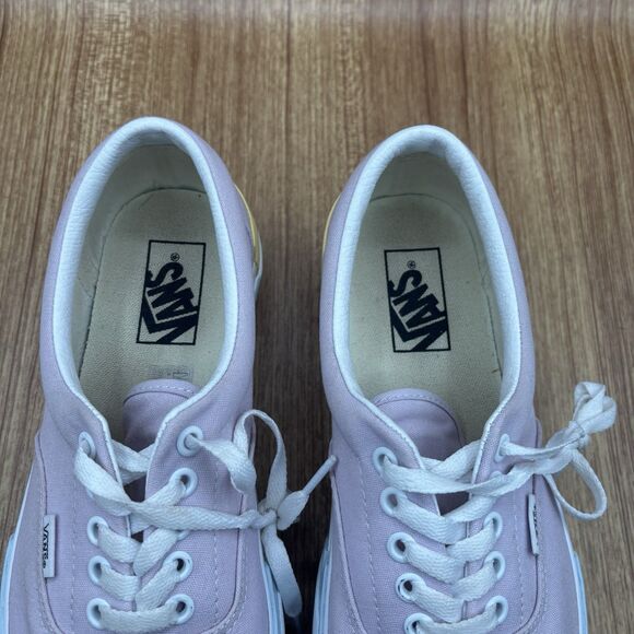 Vans Era Stacked Pastel Platform Pink White Blue Yellow Women’s Size 10 - Picture 7 of 9